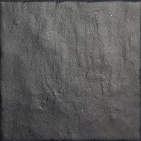 British Ceramic Tile - Turin Charcoal Wall Tile - 148x148mm - Satin - BCT07609