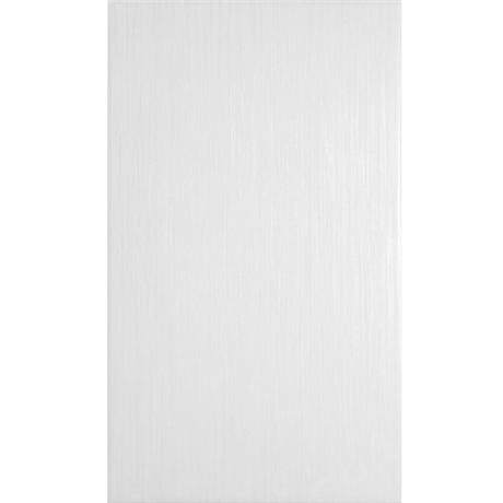 British Ceramic Tile - Willow White Wall Tile - 248x398mm - Satin - BCT09832