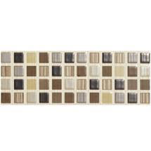 British Ceramic Tile - Willow Brown Strip - 248x80mm - Satin - BCT09894