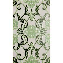 British Ceramic Tile - Brighton Regency Green Insert - 248x398mm - BCT13570