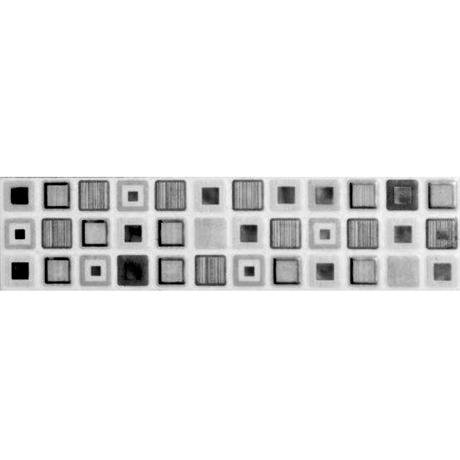 British Ceramic Tile - Paris Black Strip - 198x50mm - Gloss - BCT14881