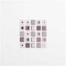 British Ceramic Tile - Paris Purple Insert Wall Tile - 198x198mm - Gloss - BCT14904