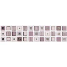British Ceramic Tile - Paris Purple Strip - 198x50mm - Gloss - BCT14911