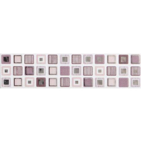 British Ceramic Tile - Paris Purple Strip - 198x50mm - Gloss - BCT14911