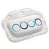 Croydex Blue Rings Bath Pillow