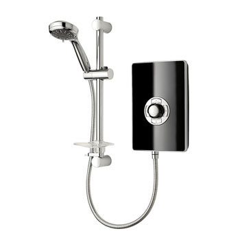 Triton - Aspirante 9.5kw Electric Shower - Black Gloss - ASP09GSBLK