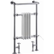 Burlington Full Bloomsbury Radiator/Fittings and Electric Heating Kit
