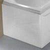 Acrylic End Panel for P-shaped Shower Bath 