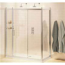 Burlington - Sliding Shower Door with Inline Panel & Side Panel - BU-SLD-IN