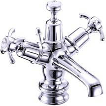 Burlington Anglesey Regent - Chrome Basin Mixer with Pop Up Waste - ANR4