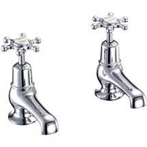 Burlington Birkenhead - Chrome 3" Basin Taps - BI1