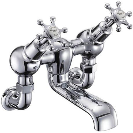 Burlington - Birkenhead Angled Wall Mounted Bath Filler - BI26