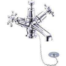 Burlington - Birkenhead Basin Mixer with Ceramic Indice & Plug and Chain - BI5