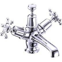 Burlington - Birkenhead Basin Mixer with Ceramic Indice & Click Clack Waste - BI6