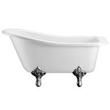 Burlington - Buckingham Slipper 1500mm Freestanding Bath with Legs
