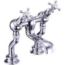 Burlington Claremont Regent - Angled Deck Mounted Bath Filler - CLR25