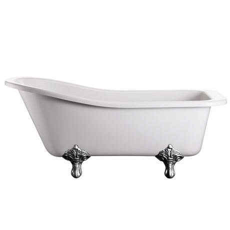 Burlington - Harewood Slipper 1700mm Freestanding Bath with Legs