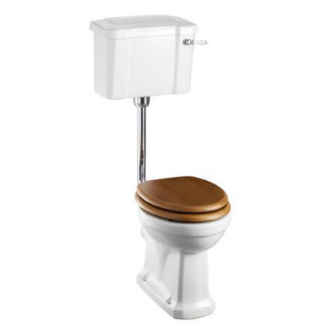 Burlington Low Level WC  44cm Slimline Cistern  Lever Flush