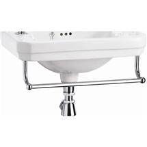 Burlington -Add On Towel Rail for Square Cloakroom Basins - T6