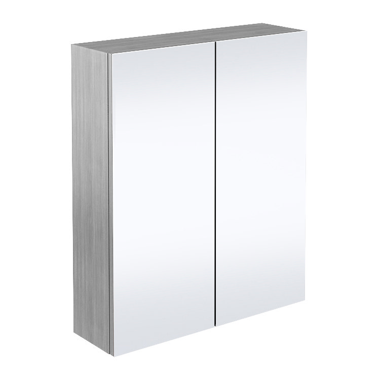 Brooklyn 2 Door Mirror Grey Avola 600mm Available Now