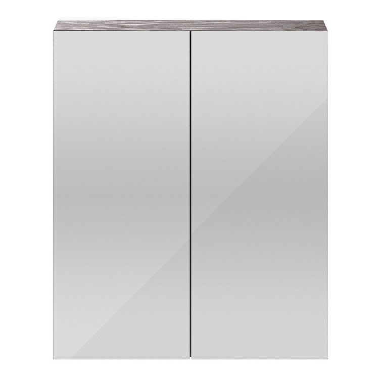 Brooklyn 2 Door Mirror Grey Avola 600mm Available Now