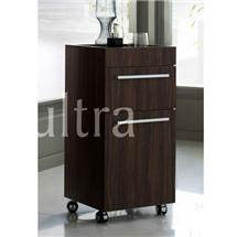 Ultra Glide Side Cabinet - Walnut Finish - CAB007