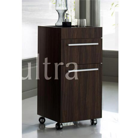 Ultra Glide Side Cabinet - Walnut Finish - CAB007