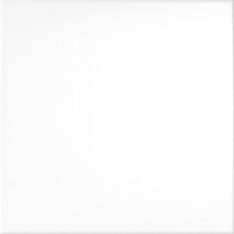 British Ceramic Tile - White Wall Tile - 198x198mm - Gloss - CAN30022