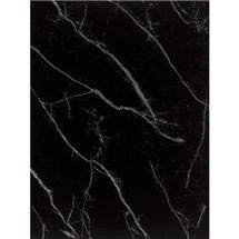 British Ceramic Tile - Carrara Black Wall Tile - 248x331mm - Gloss - CAN33191