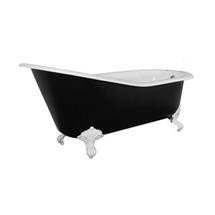 Carron Single High Slipper Cast Iron Bath - 13 Colour Finish Options