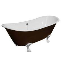 Carron Double Slipper Cast Iron Bath - 13 Colour Finish Options