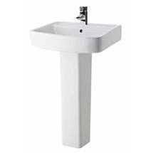 Bliss Basin & Pedestal - 1 Tap Hole - 2 x Size Options 