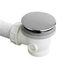 RAK Click Clack Bath Waste - Chrome - CCBTHW