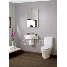 Ultra - Priory 4 Piece Cloakroom Suite - CCI005-CPA007-CPR001