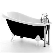 Royce Morgan Chatsworth 1530 Black Freestanding Bath