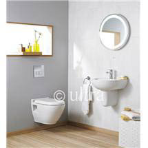 Ultra - Jardine 4 Piece 1TH Wall Hung Bathroom Suite