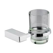 Bristan - Chill Wall Mounted Glass Tumbler & Holder - CL-HOLD-C
