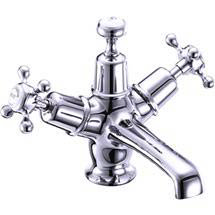 Burlington Claremont Basin Mixer with Click Clack Waste - CL6