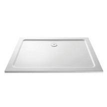 Clearance Pearlstone Rectangular Shower Tray - 1400 x 800 x 40 - Slight Damage