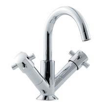 Designer Milan Mono Basin Mixer with Pop Up Waste - Chrome - PS305M