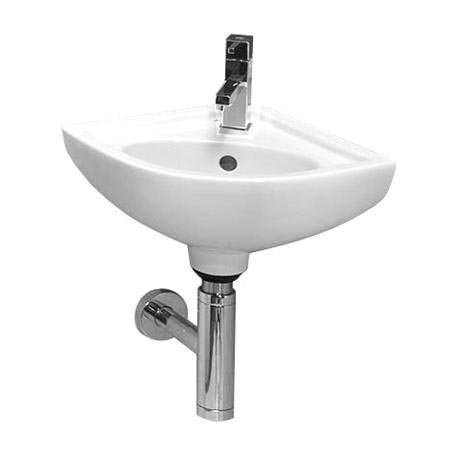 RAK Compact 1 Tap Hole Corner Basin - COMCNRB1