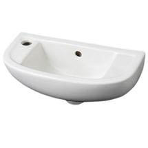 RAK - Compact 45cm Slimline Basin - 1TH - Left or Right Hand Option