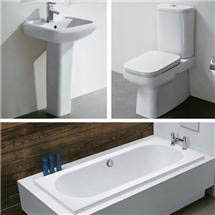 Constance Ceramic 5 Piece 1TH Bathroom Suite