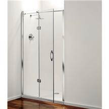 Coram - Frameless Premier Hinged Shower Door - Left Hand Open - 4 Size Options