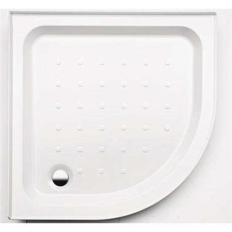 Coram - Universal Quadrant Shower Tray with Upstands & Waste - 2 Size Options
