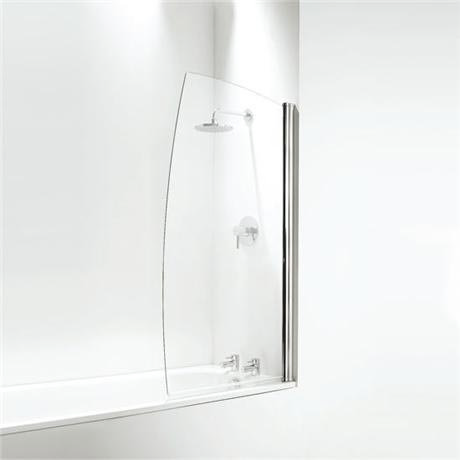 Coram - Sail Bathscreen - 800mm - 2 Colour Options
