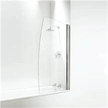 Coram - Sail Bathscreen - 800mm - 2 Colour Options