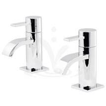 Cartel Bath Taps - Chrome 