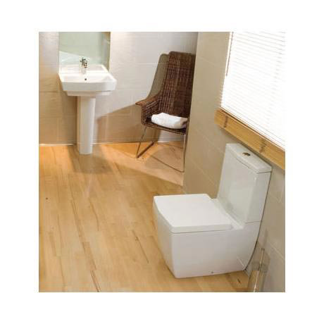RAK Credenza 4 Piece Suite - Close Coupled Toilet and Basin 
