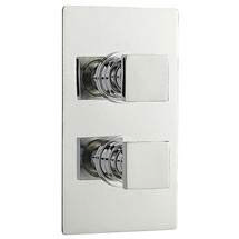 Pioneer Milo Twin Concealed Thermostatic Shower Valve - Chrome